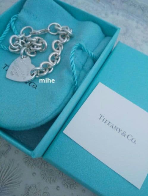 現行品 磨き済 ティファニー リターン トゥ ハート ブレスレット シルバー