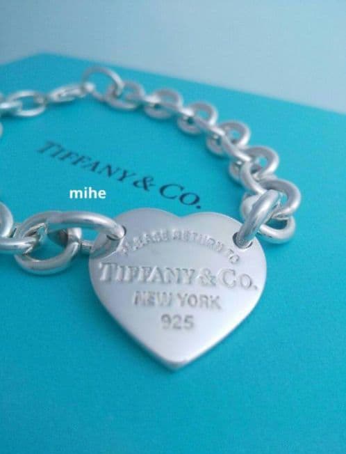 現行品 磨き済 ティファニー リターン トゥ ハート ブレスレット シルバー