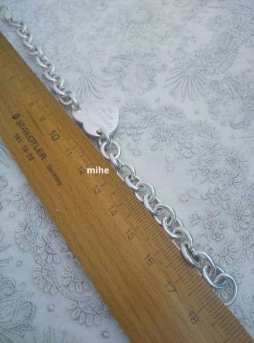 現行品 磨き済 ティファニー リターン トゥ ハート ブレスレット シルバー