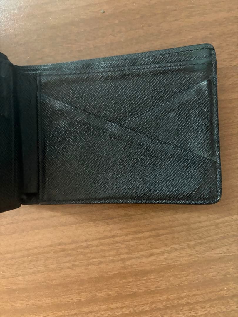 LOUIS VUITTON ダミエ 二つ折り財布　マネークリップ