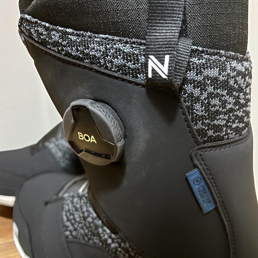 即滑走OK✨NIDECKER ダブルBOAブーツ 26cm ブラック 美品