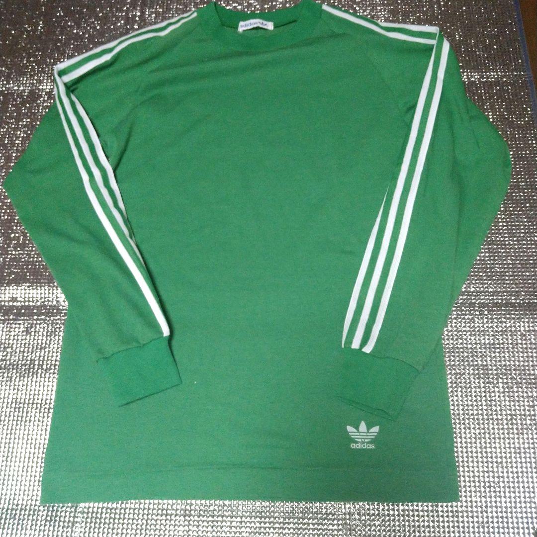 adidas 　長袖カットソー　【８０年代】美品