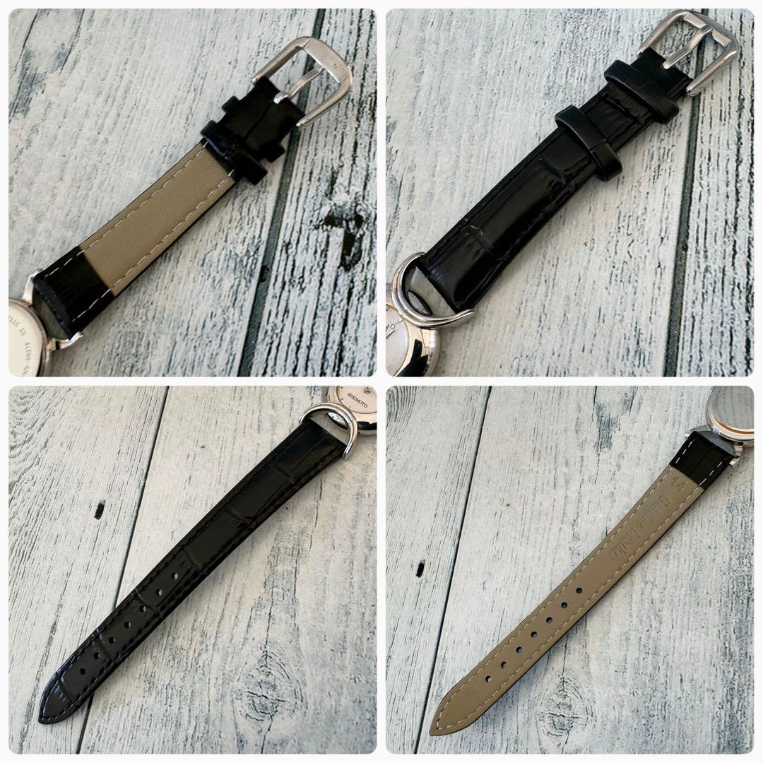 【電池交換済】MIKIMOTO ミキモト 腕時計 ラウンド シルバー レディース