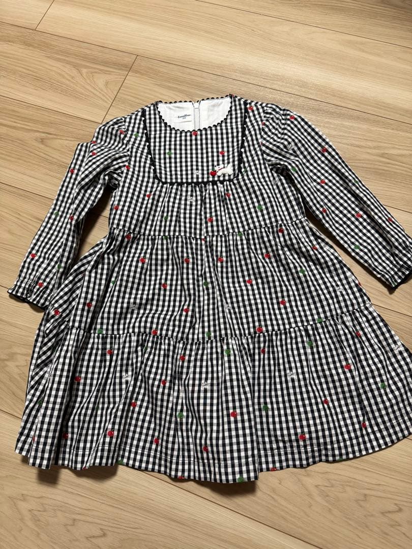 ファミリア　ベビー服　ワンピース　100