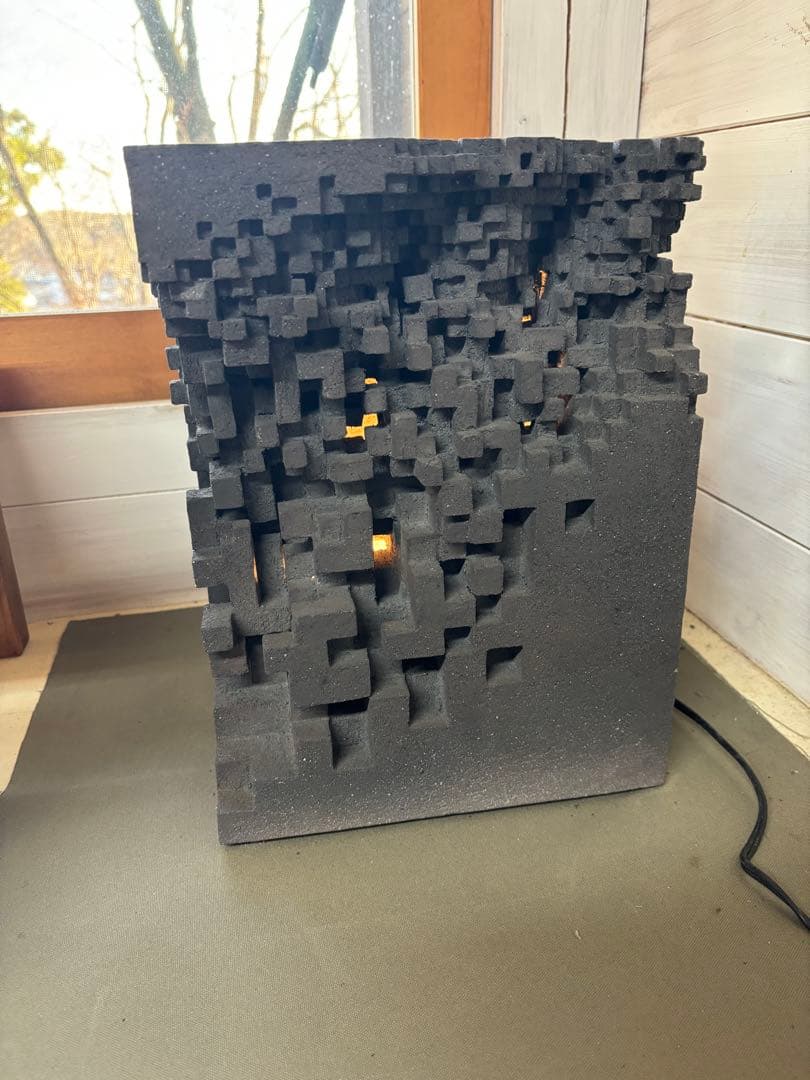 藤原郁三作　灯篭オブジェ