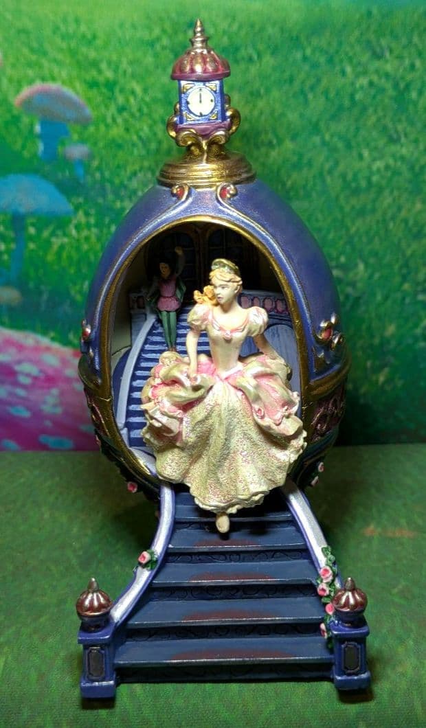 レア　シンデレラ　エッグキャッスル　限定版　フランクリンミント　新品未使用　2種