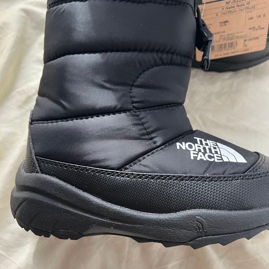 【新品】ノースフェイス キッズ ブーツ ヌプシ 防寒 スノーブーツ ジュニア 冬