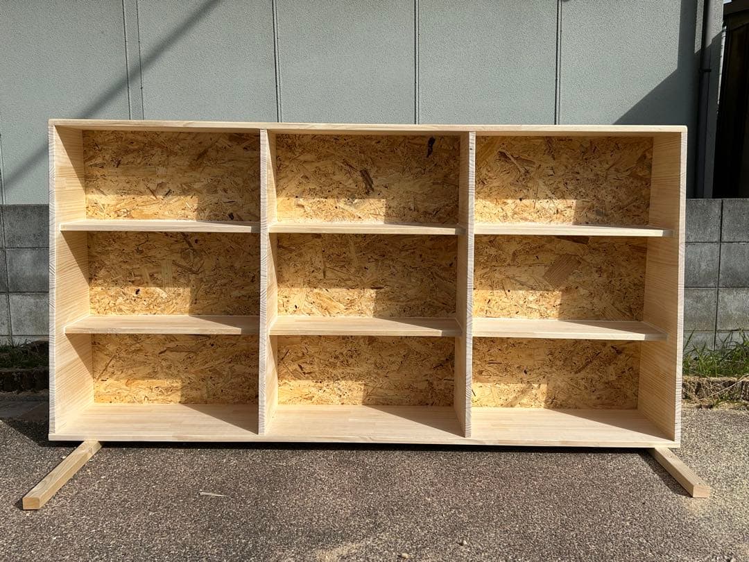 ［サイズオーダー可］本棚　オープンラック　オープンシェルフ　スタッキングシェルフ