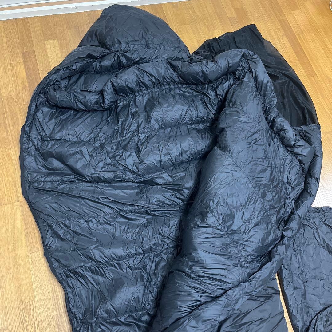 NANGA ナンガ オーロラ 900DX ブラック レギュラーサイズ 保存袋付き