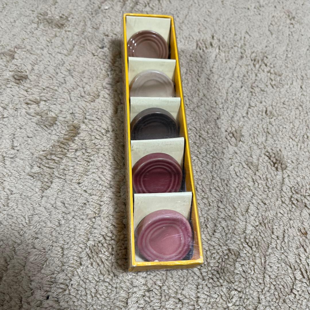 ルクルーゼ チョップスティック・レスト 5個セット　ワイン&テーブル　新品