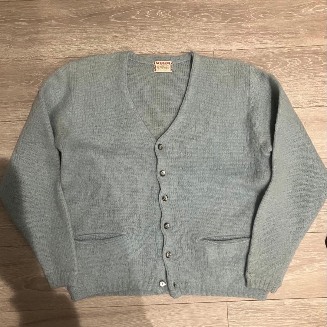 McGregor 60s カーディガン ライトブルー