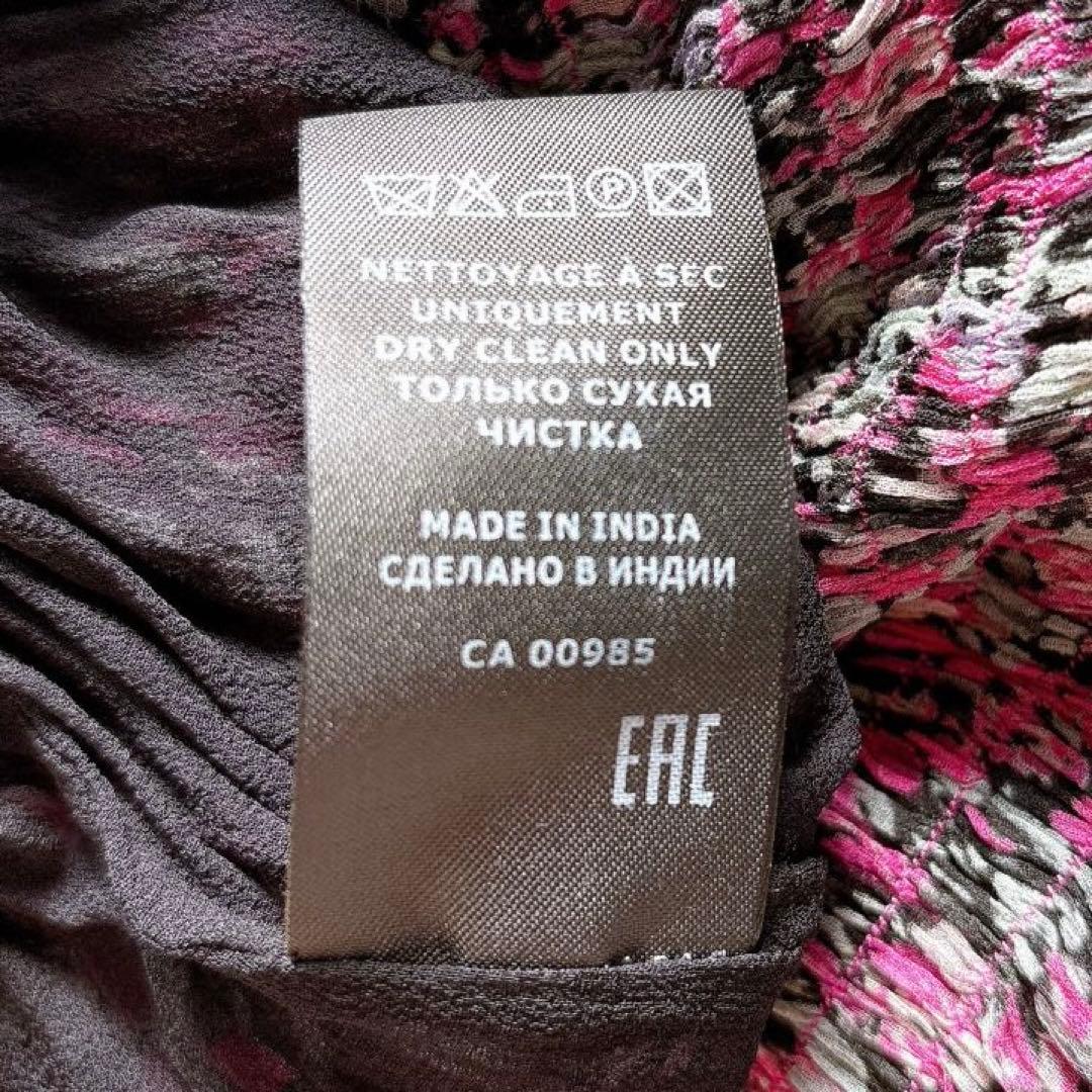 AYK 様ご予約✨美品イザベルマラン　シルクフラワープリントティアードワンピース