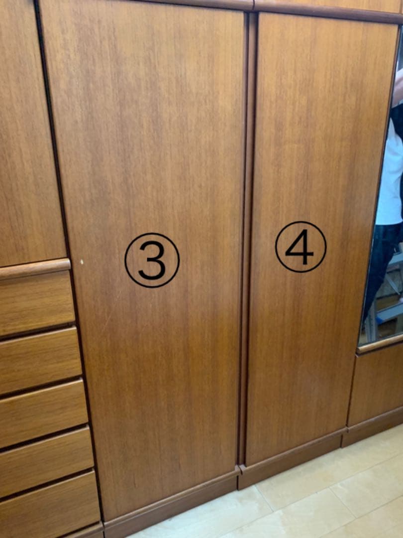 組み合わせ自由・天然木タンス③、④ アマノ