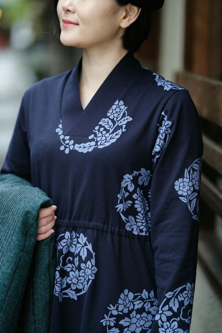 SOU・SOU 風靡（ふうび）長衣GIBAO ストライプ　ワンピース