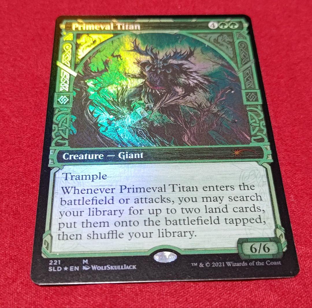 原始のタイタン Secret Lair ショーケースFoil 4枚セット MTG