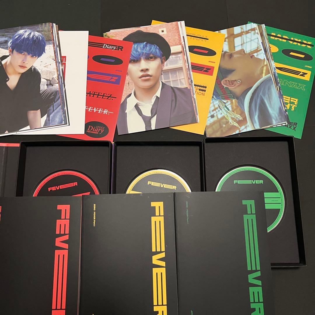 ATEEZ FEVER全種 アルバム12枚セット