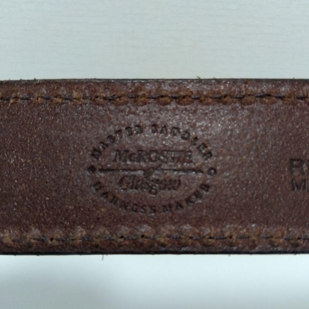 McROSTIE（マクロスティ） ベルト　 スコットランド製