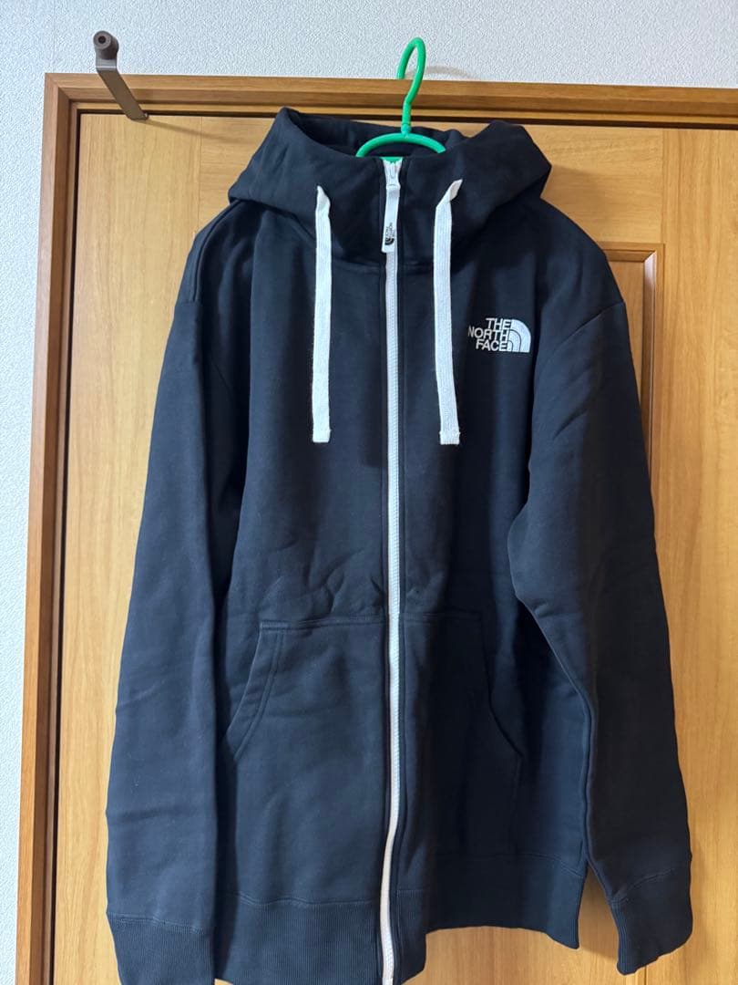 新品・未使用THE NORTH FACE フルジップパーカー 黒　Lサイズ