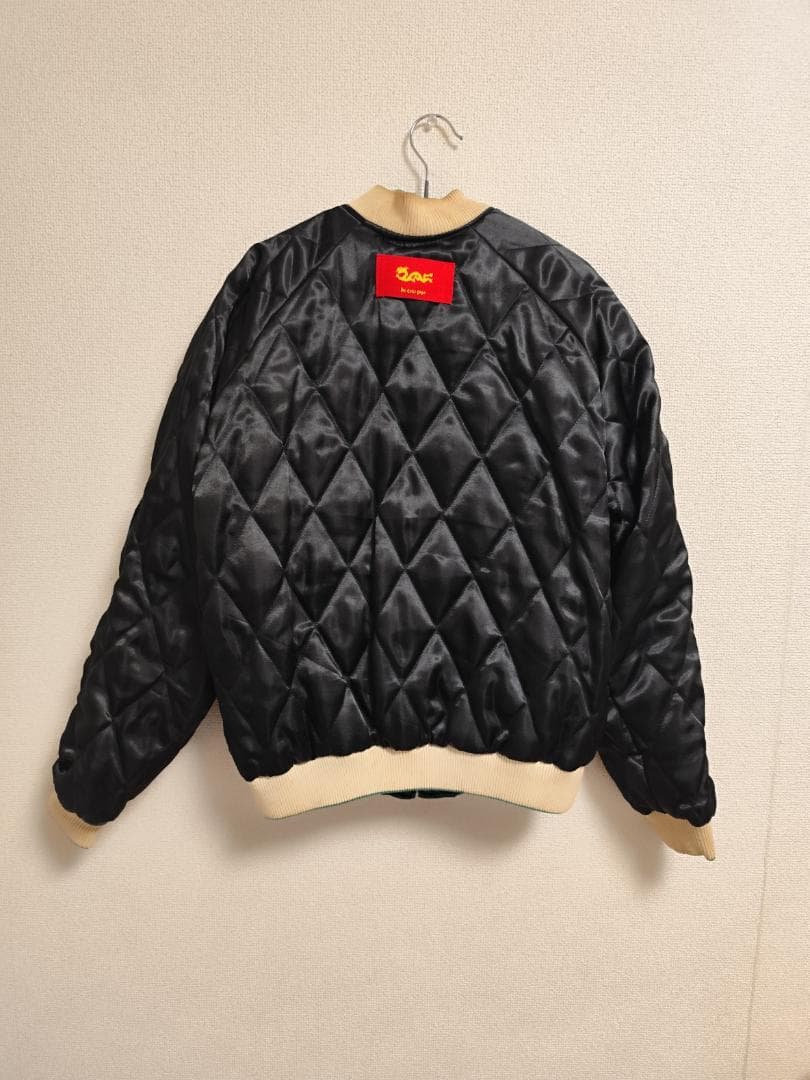 【連休セール】クリームソーダ リバーシブル スカジャン