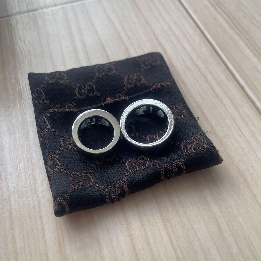 ラ*中様 GUCCI GGロゴリング サイズ6・16