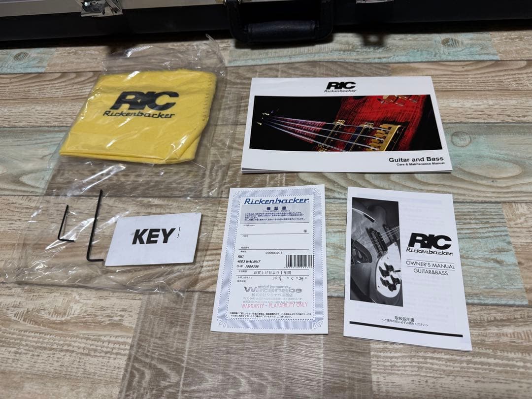【今日だけ1万割引】Rickenbacker 4003 walnut 早い物勝ち