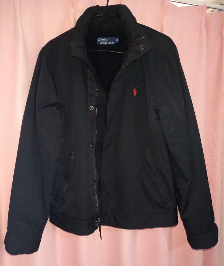 ラルフローレン　ポロ　ブルゾン　ジャケット　M メンズ　黒
