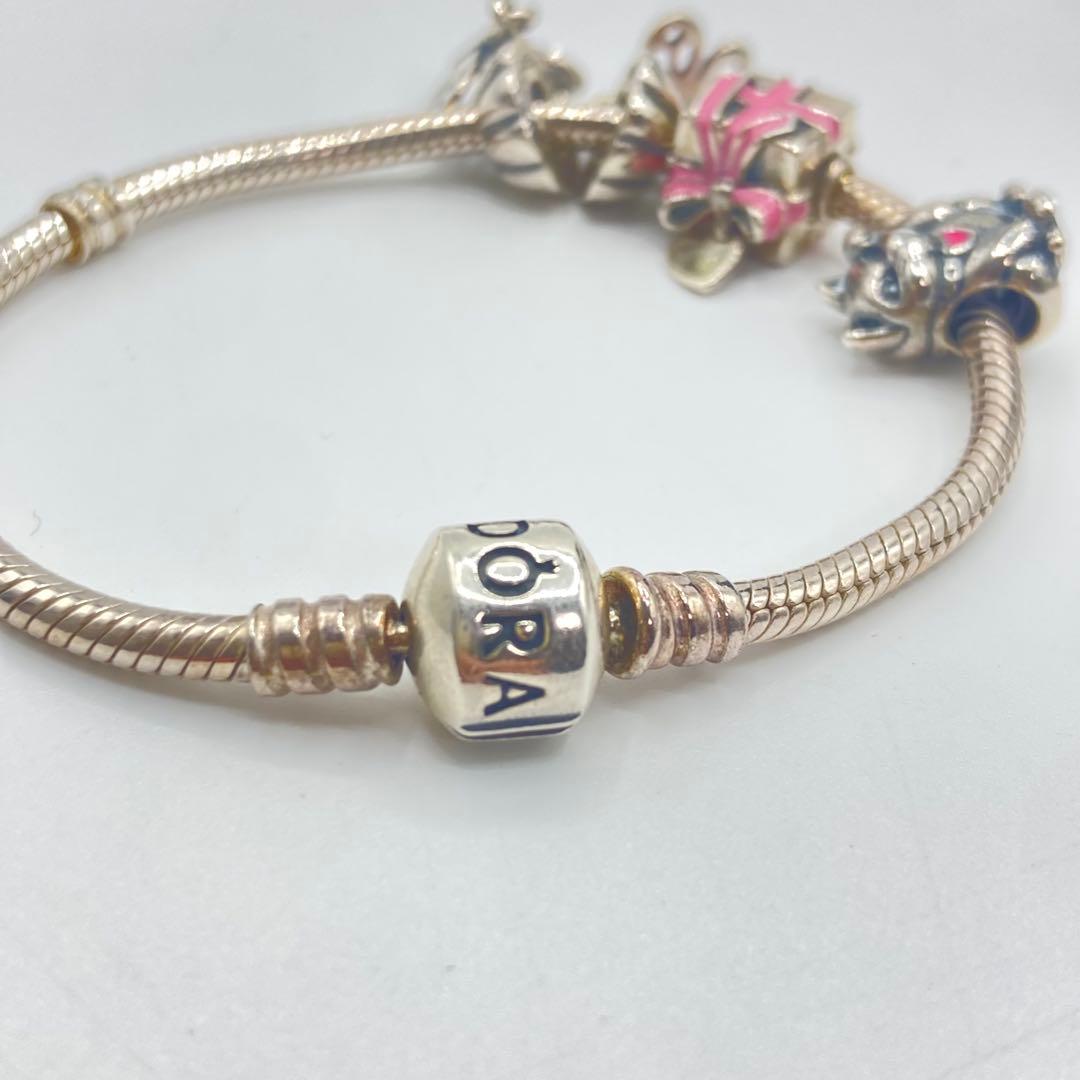 PANDORA パンドラ チャームブレスレット シルバー SV925 チャーム