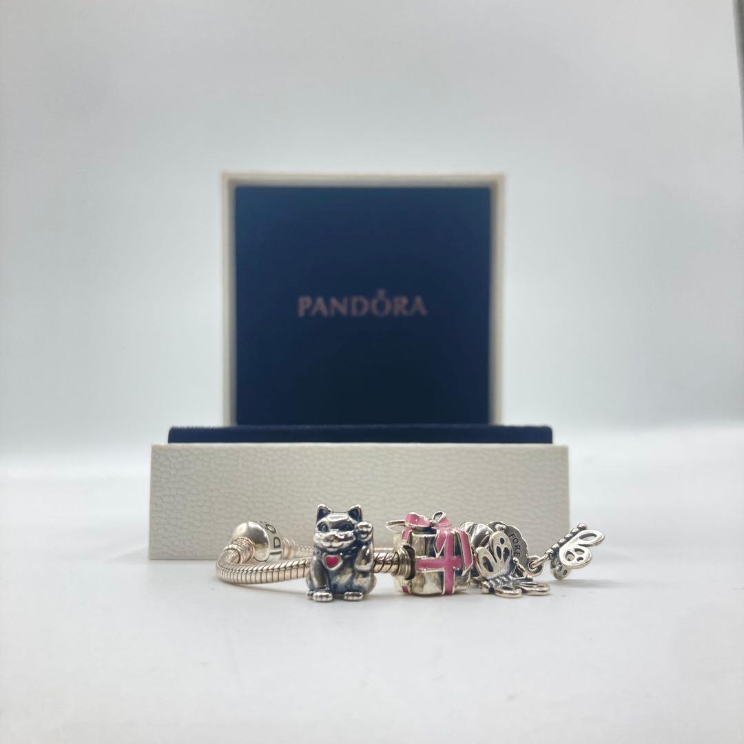 PANDORA パンドラ チャームブレスレット シルバー SV925 チャーム