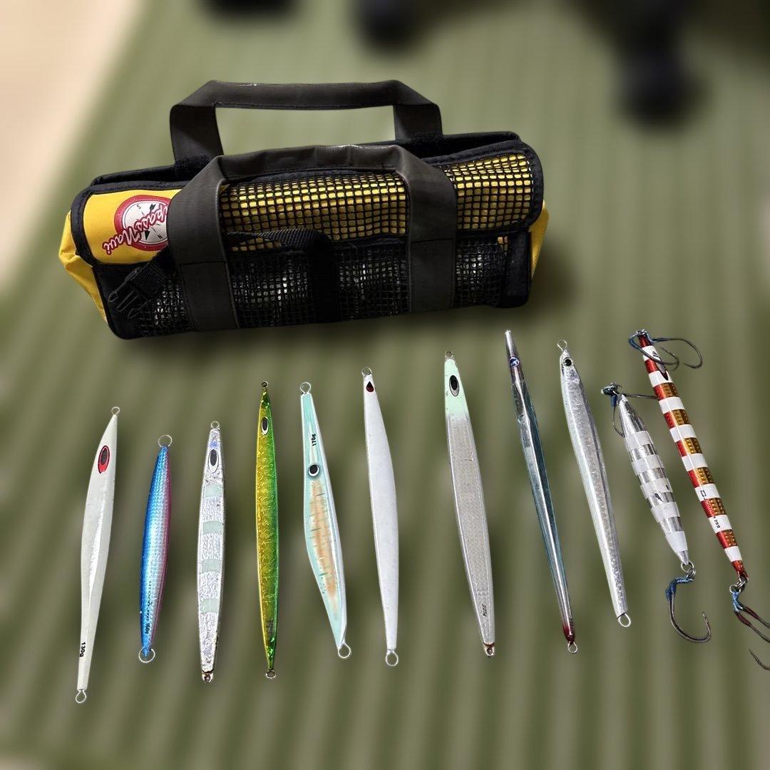 メタルジグセット 11本セット　収納バッグ付き
