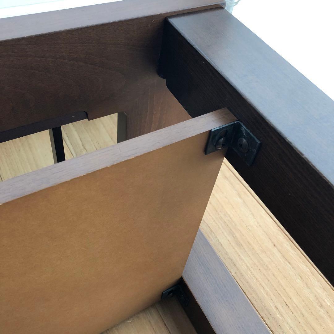 FUJI FURNITURE センターテーブル 木製 ガラス