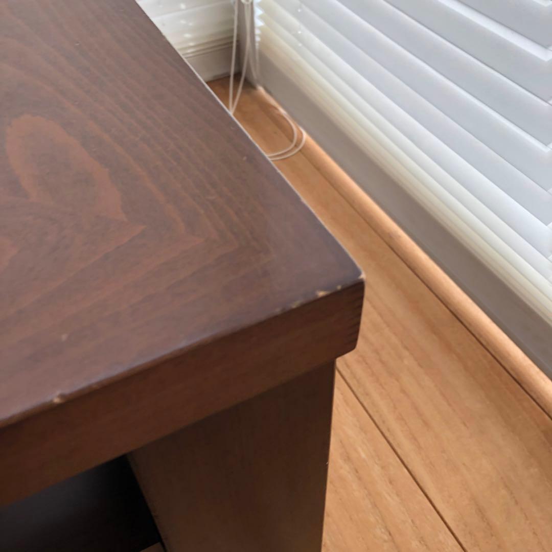 FUJI FURNITURE センターテーブル 木製 ガラス