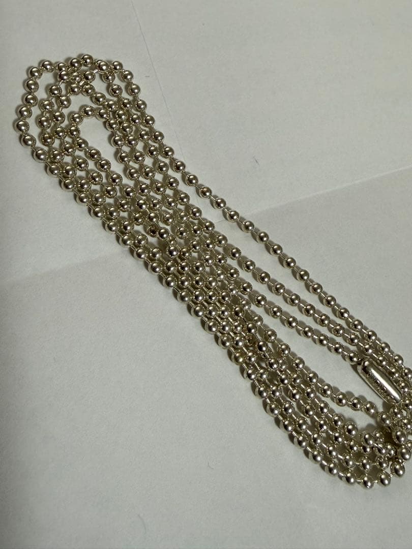 クロムハーツ　純正ボールチェーン　30インチ