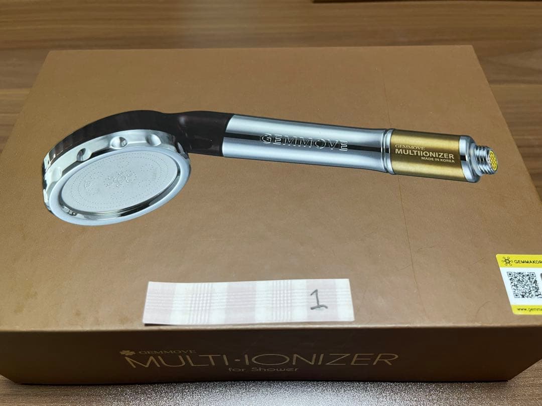 GEMMOVE MULTIONIZER 浄水器カートリッジ付きシャワーヘッド