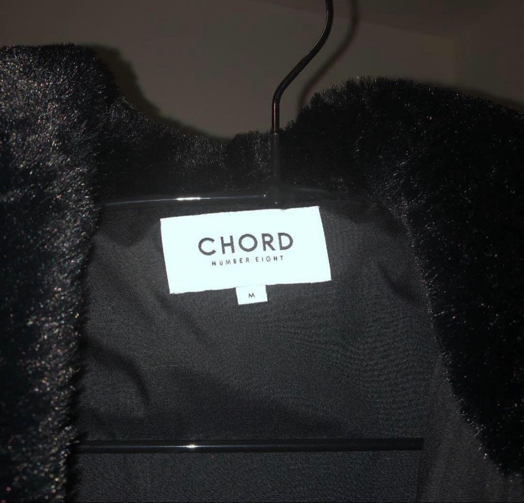 CHORD NUMBER EIGHT ボアブルゾン　美品　ブラック
