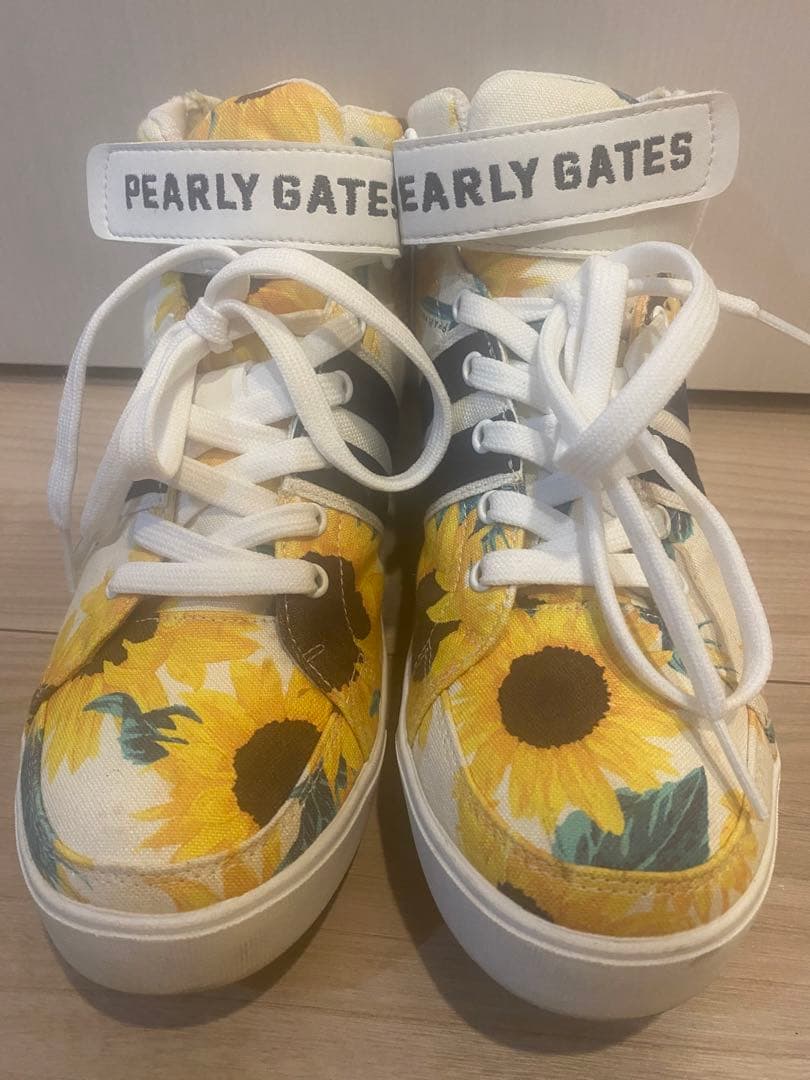 パーリーゲイツ ひまわりシューズ