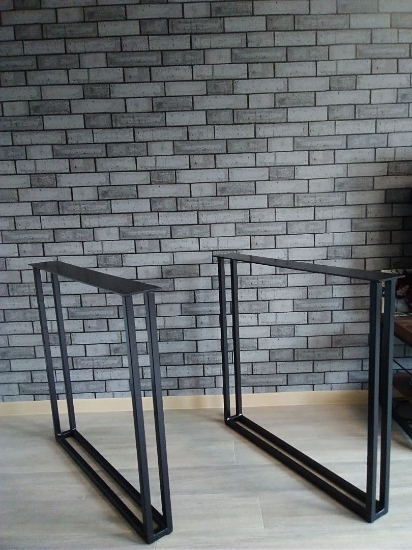 ダイニングテーブル、アイアンレッグのみ！オーダーメイド