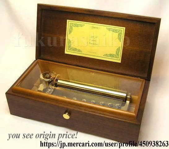 新品50弁 松田聖子 ♪あなたに逢いたくて（３P）オルフェウス247オルゴール