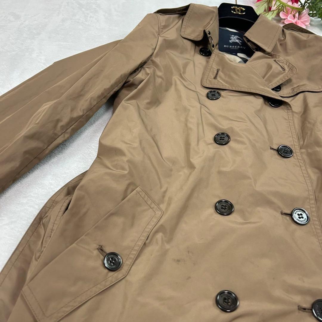 J50 M バーバリーロンドン トレンチコート ブラウン レディース