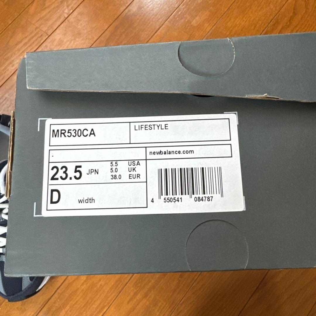 未使用 New Balance MR530CA ネイビー グレー スニーカー