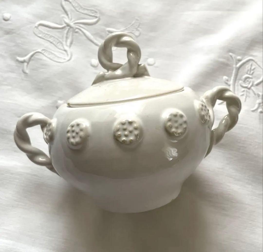 フランス　エミールテシエ　シュガーポット　シュクリエ