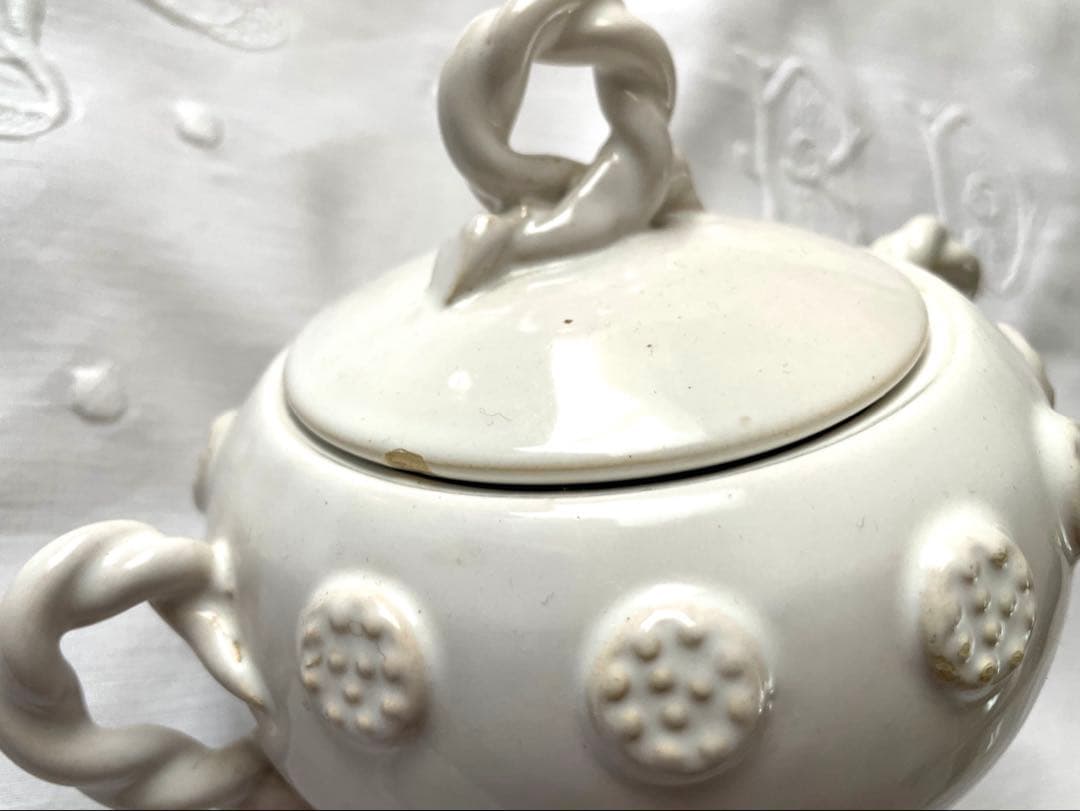 フランス　エミールテシエ　シュガーポット　シュクリエ