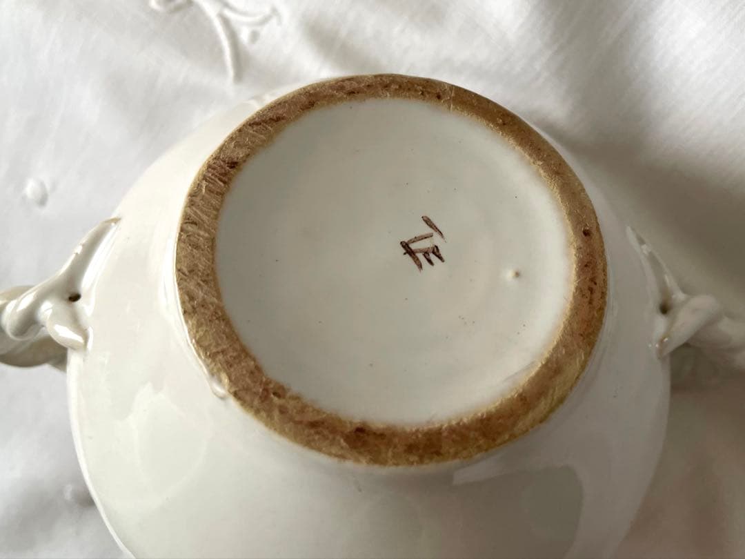 フランス　エミールテシエ　シュガーポット　シュクリエ