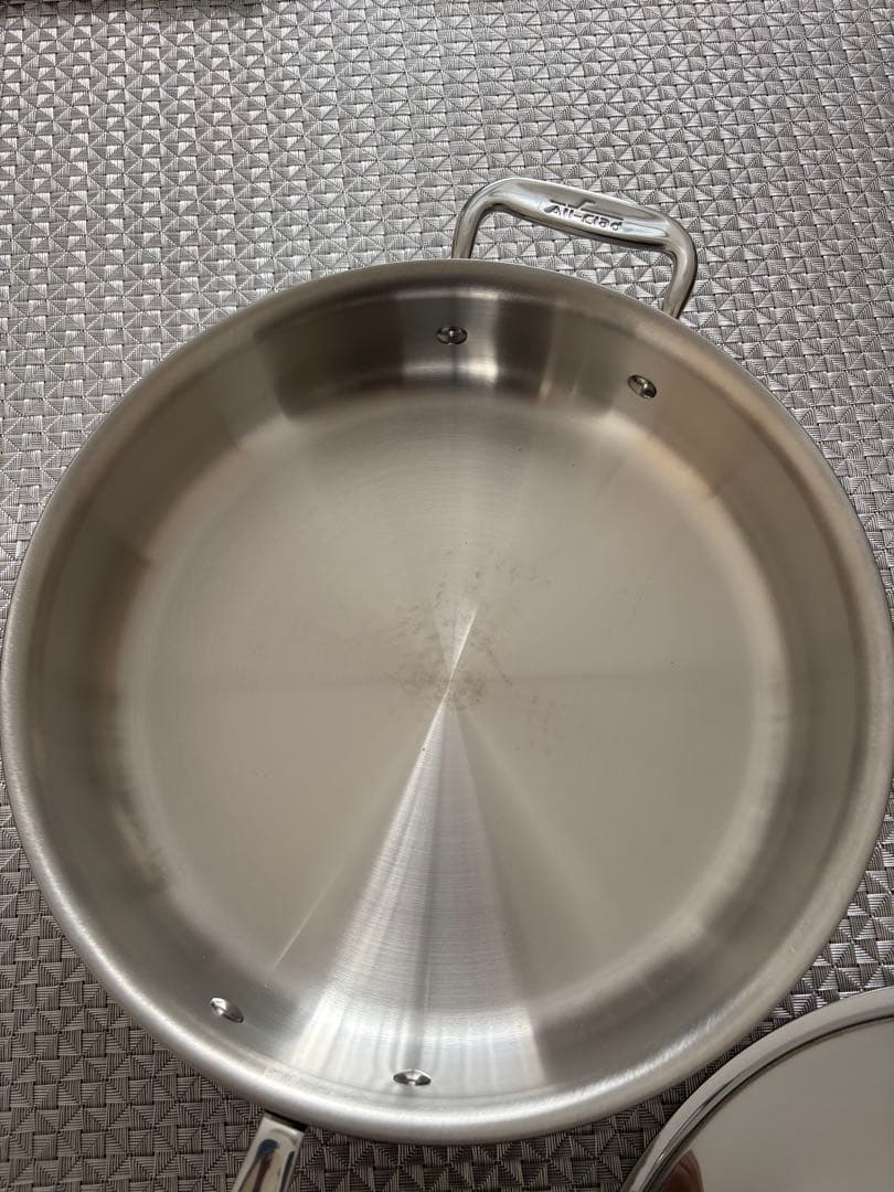 All-Clad ステンレス　ソテーパン 蓋付3QT オールクラッド