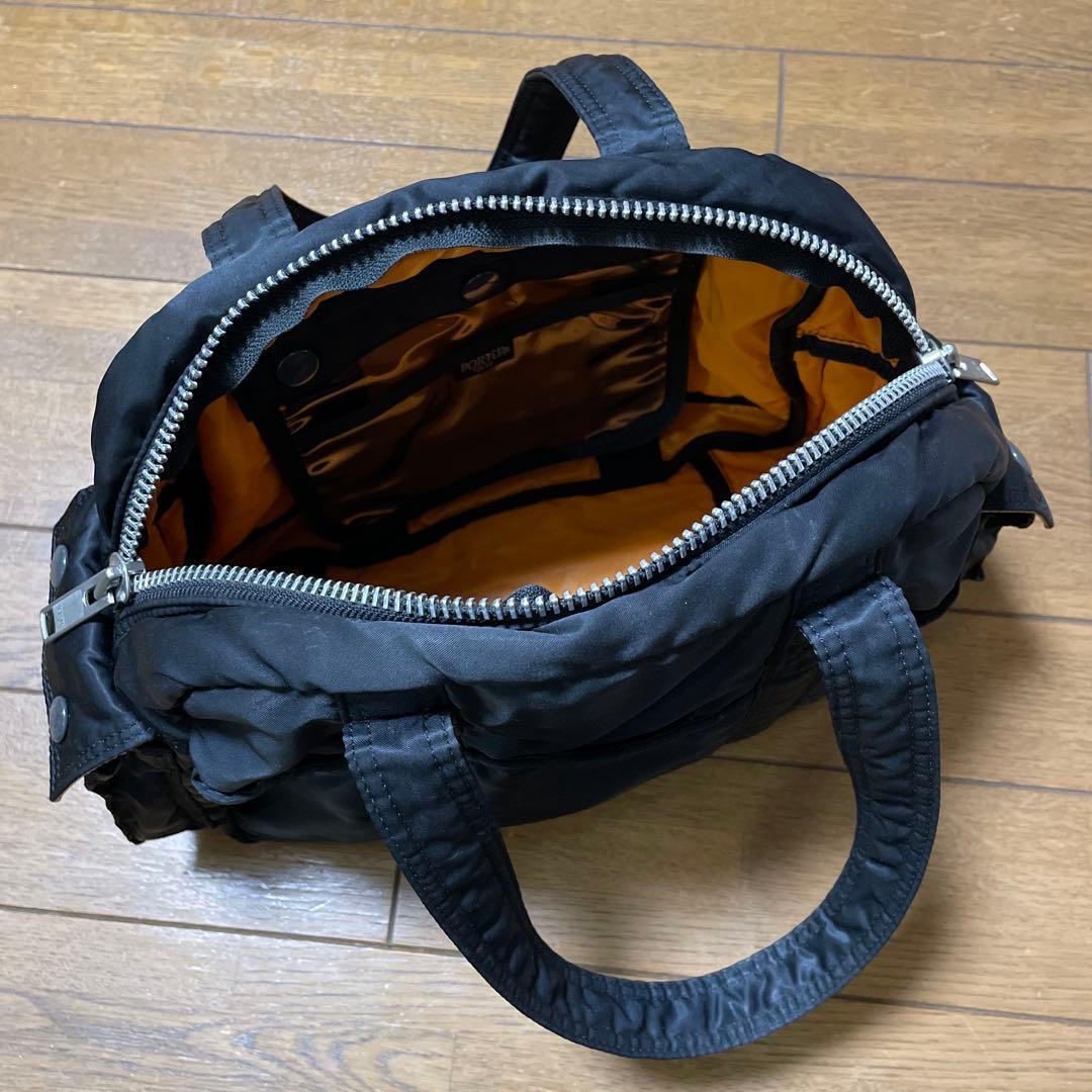 PORTER♪タンカー ダッフルバッグ ボストンバック　ブラック