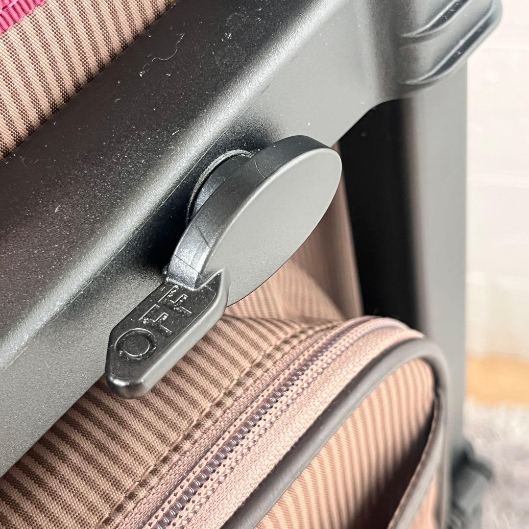 極美品✨スワニー　ルバンドⅢ キャリーケース　ブラウン　リボン