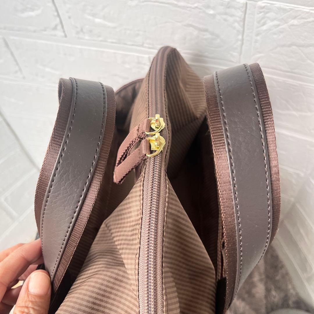 極美品✨スワニー　ルバンドⅢ キャリーケース　ブラウン　リボン