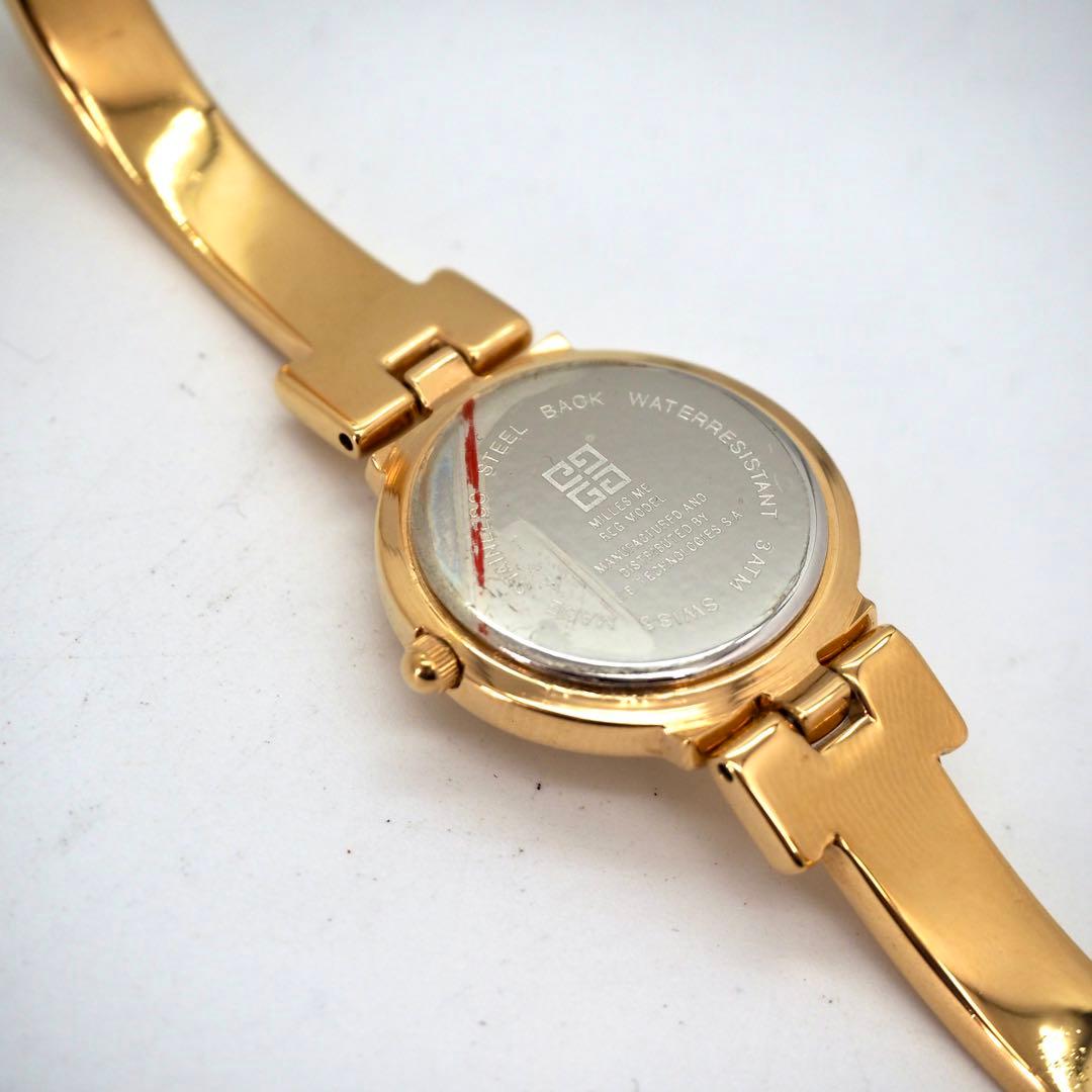 専用130 稼働【美品】GIVENCHY ゴールド　バングル　ダイヤ　レディース