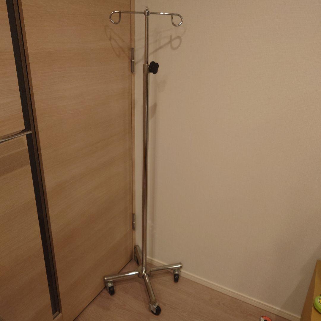 【中古品】点滴スタンド ガードル イルリガードル IVスタンド 4本脚 2本架