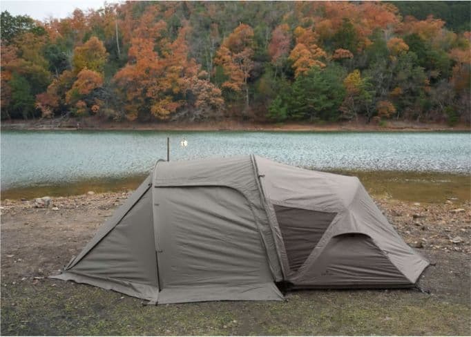 KIMI CAMP KABUTO TENT カーキ