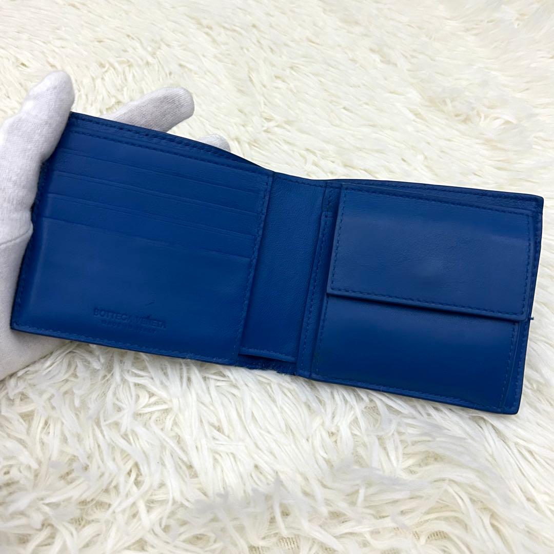 【美品】ICチップ内蔵 BOTTEGA VENETA イントレチャート 財布